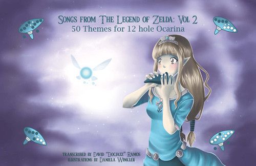 12 Hole Tenor Ocarina with Zelda Songbook
