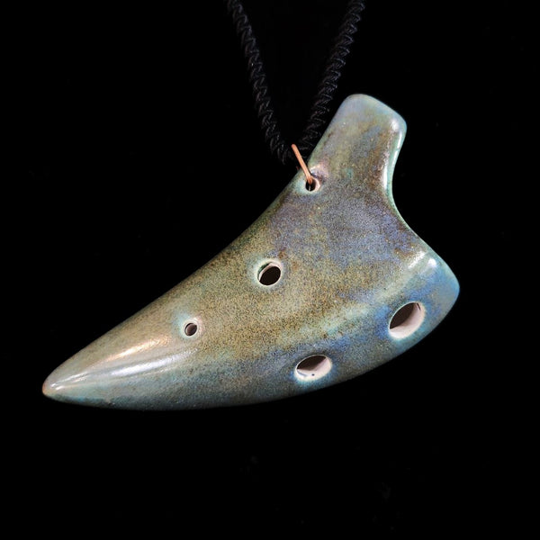 Baby Dragontooth in Unique Glazes Songbird Ocarina