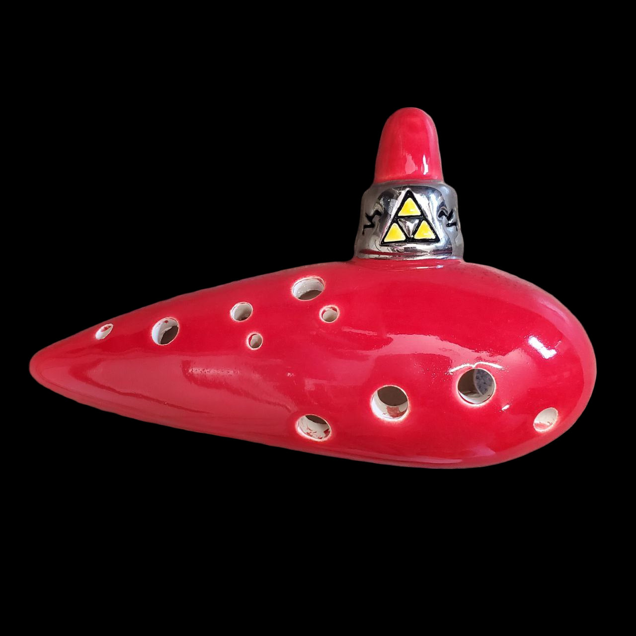 6 Hole Legend Of Zelda Ocarina Replica Ceramic 6-Hole Ocarina Of