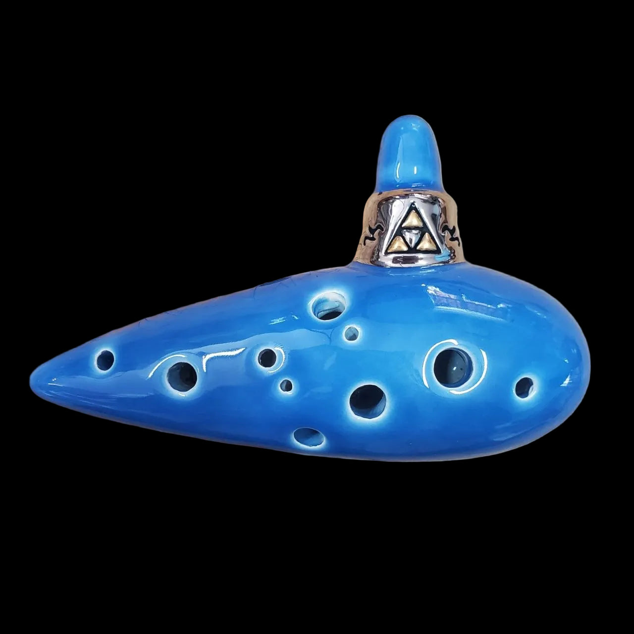 Oot 12-Hole Alto C with Golden Triforce