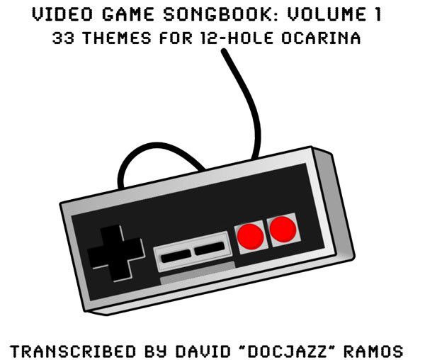 Video Game Songbook for 12 Hole Ocarina